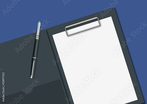 "blocnote  page blanche  présentation  réunion  fond  feuille de