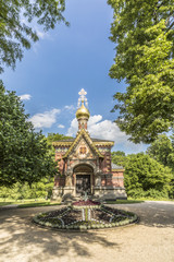 Fototapeta premium Bad Homburg vor der Hoehe, Russian Chapel
