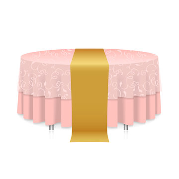 Table With Tablecloth