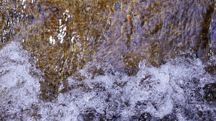 Stream water splash