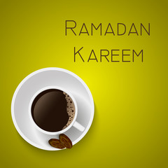 Ramadan Kareem Islamic background. Vector illustration