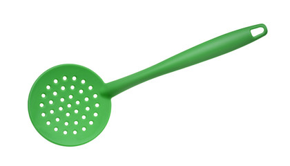 The green plastic skimmer.