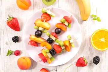 fruit skewer
