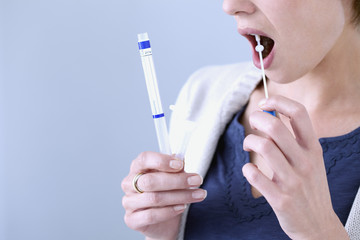 Saliva drug test