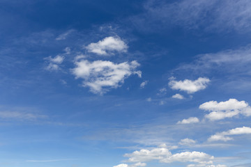 clouds against blue sky