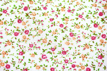 floral fabric pattern background