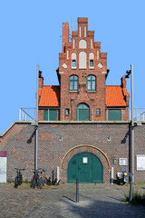 Obraz premium Hafenamt Stralsund