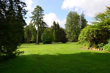 The gardens at Woodstock in Ireland
