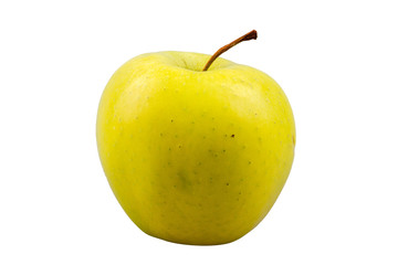 Green apple isolated on a white background
