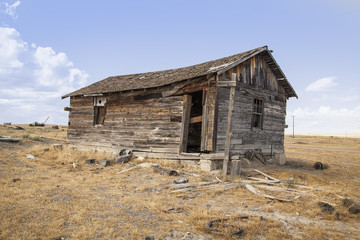 An abandoned building at the ghost town of Cisco, Utah.