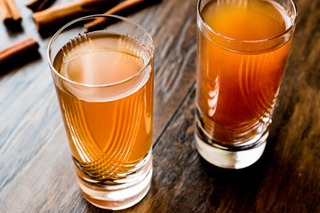 Demirhindi serbeti or sherbet / Tamarind Juice with cinnamon sticks.