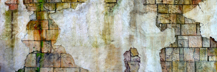 image of old wall as background