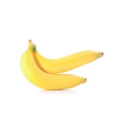 Bunch of banana isolated on white background