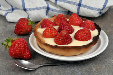 La tartelette aux fraises 
