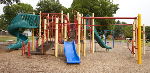 Children's outdoor playground.