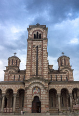 Fototapeta na wymiar Church in Belgrade, Serbia