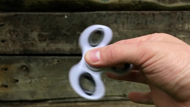 hand spinner closeup