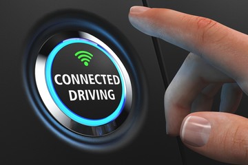 Button Connected Driving - LED - Hand