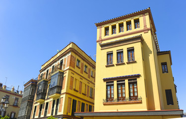 Fototapeta na wymiar Barrio de Triana, Sevilla, España