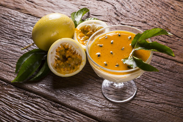 Passion Fruit Mousse