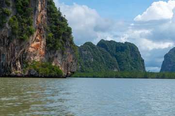 Phang Nga Bay in Thailand