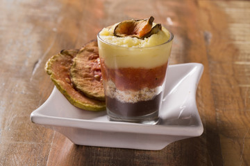 Verrine with guava