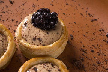 puff pastry with sweet milk