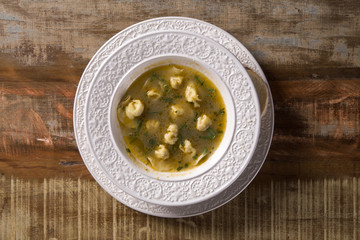 Capeletti in brodo - Italian cuisine