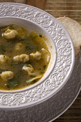 Capeletti in brodo - Italian cuisine