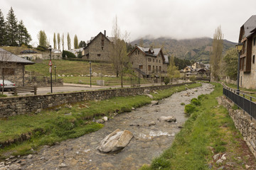 For the village of Sallent del Gallego in the Pyrenees