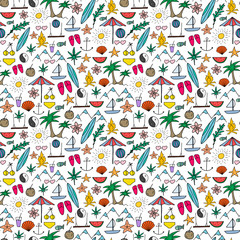 Summer party pattern.