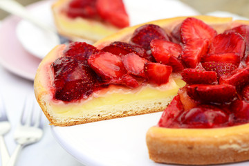 Erdbeerkuchen