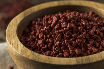 Raw Red Organic Annatto Seeds