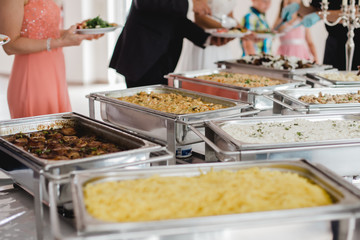 catering food for wedding buffet