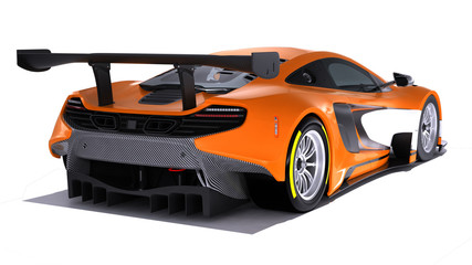Naklejka premium Modern Sport Car isolated
