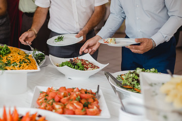 catering food for wedding buffet