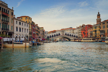 Obraz premium Venice / View of the river and city