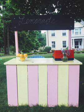 A lemonade stand