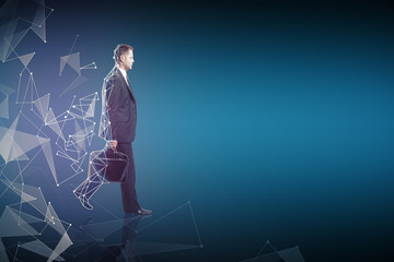 Polygonal man