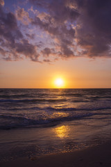 Fototapeta na wymiar Sunset over Florida