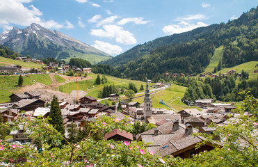 Village de La Clusaz, Alpes