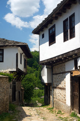 Fototapeta na wymiar Old stone Bulgarian houses