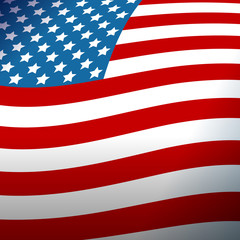 Naklejka premium 4 lipca, Dzień Pamięci, Dzień Niepodległości