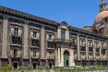 Benedictine Monastery of Saint Nicholas Arena - Catania Sicily Italy