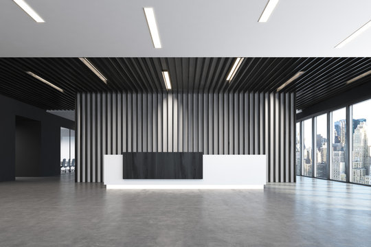 White and black reception, black office