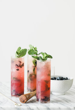Blueberry Mint Julep