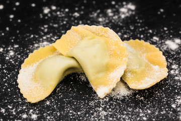 tortelli close up