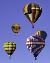 Soaring Hot Air Balloons