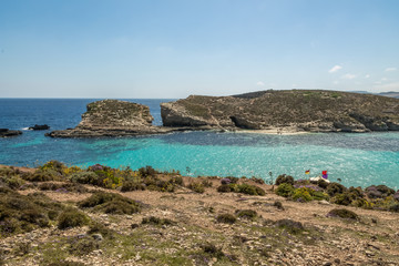 The Blue Lagoon in Comino Island - Gozo, Malta