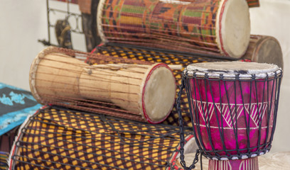 various african drums